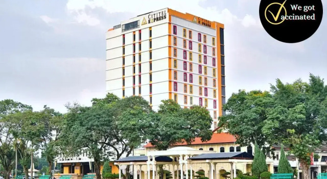 Łóżko w pokoju wieloosobowym Cititel Express Ipoh