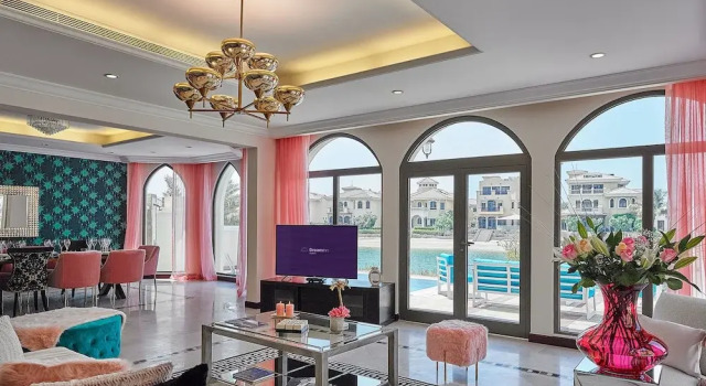 Dream Inn Dubai - Royal Palm Beach Villa, Забронировать Вилла Отели Пальмы Джумейра 4 звезды, 4*