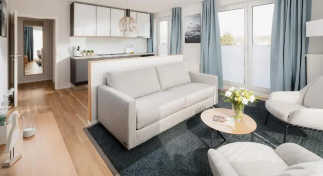 Апартаменты c 1 комнатой Apartmenthaus B3