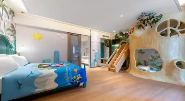 Семейный номер Standard Bliss International Hotel Weihai