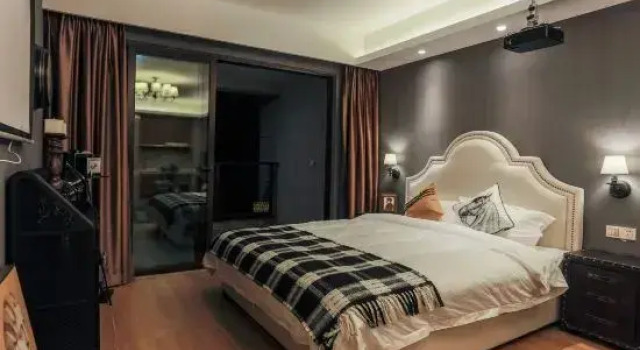 Семейный люкс с видом на море Shuangyuewan Haiyunxuan Theme Apartment