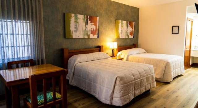 Двухместный номер Standard c 1 комнатой с видом на внутренний двор Hotel Suites EL Paseo
