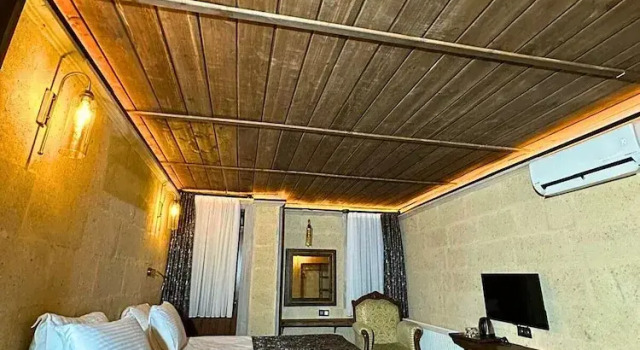 Трёхместный номер Standard с балконом и с видом на горы Бутик-отель Valley Inn Cappadocia