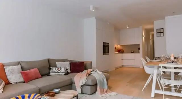 Spacious two Bedroom Apartment in Knokke, Prenota Appartamento Tortuga 