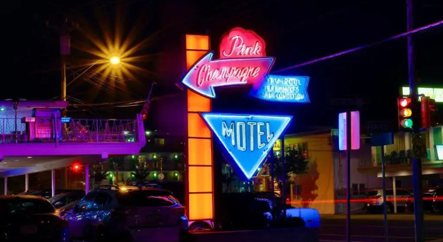 Pink Champagne Boutique Motel, Buchen Sie Motel SPA-Hotels in Wildwoods Beach, SPA