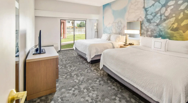 Firedobbelt suite Courtyard College Station
