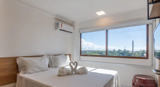 Апартаменты Premium с балконом Cobertura Beira-Mar | 4 Quartos | Varanda Gourmet e Churrasqueira | Barra Bali | Destino BSM 418