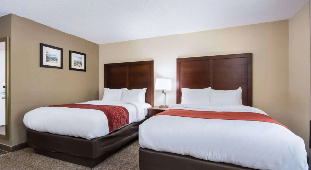 Четырёхместный номер Standard Comfort Inn Kings Mountain