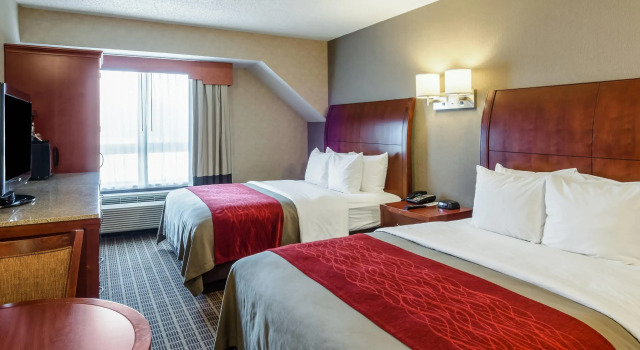 Четырёхместный номер Standard Comfort Inn & Suites West Springfield