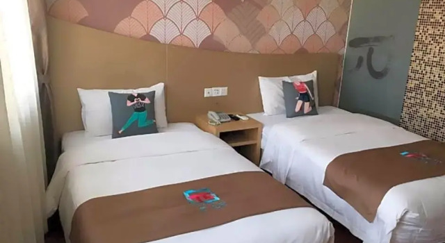 Двухместный номер Business Pai Hotel Hangzhou Xiasha University South Wenhai Subway Station