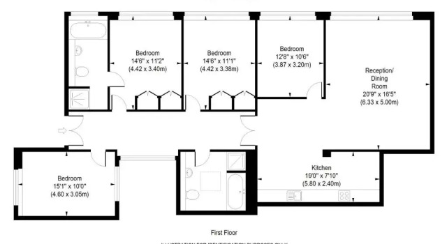 Апартаменты Grand Urban Chic - Exeter Street