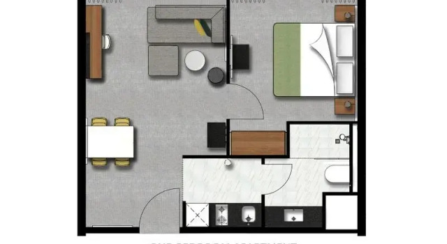 Апартаменты с балконом Adina Apartment Hotel Frankfurt Westend