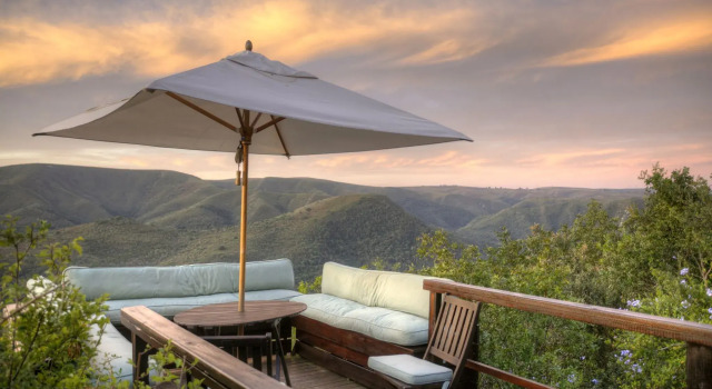 Luxo Casal Suite varanda Camp Figtree