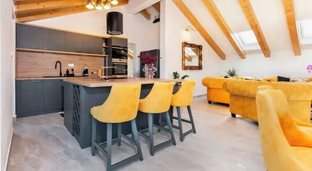 Номер Standard Пентхаус с 2 комнатами с видом на море Boutique Residence Arion