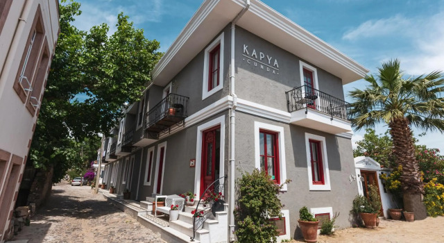 Kapya Hotel, Book Hotel Hoteller i Cunda med morgenmad, Morgenmad