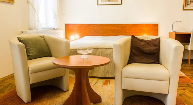 O podwyższonym standardzie pokój i balkonem Villa A. Malka