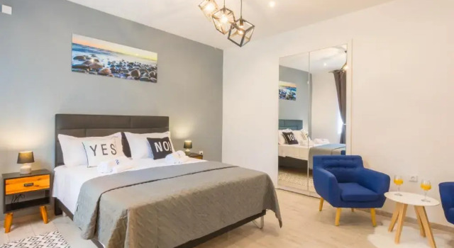 Номер Standard Rooms Sea & Sun with private parking