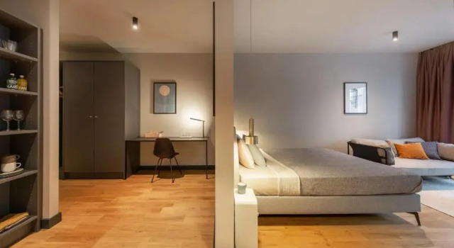 Студия Deluxe ipartment Hamburg HafenCity