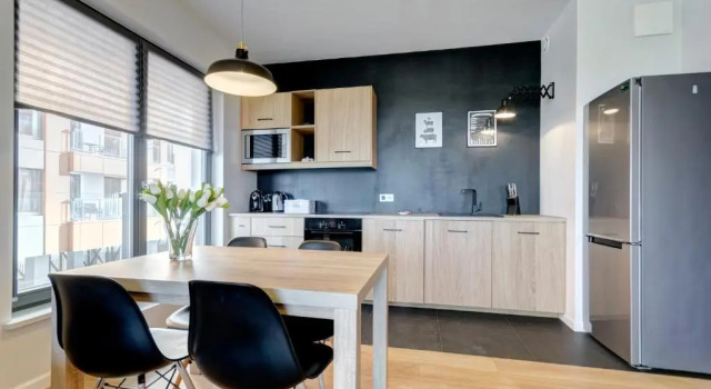 Апартаменты Deluxe с 2 комнатами с балконом и с видом на реку Apartments Brabank Old Town & by Noclegi Renters