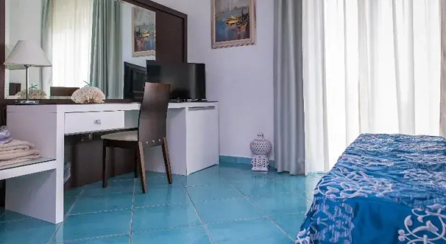 Deluxe Tweepersoonskamer met balkon en  uitzicht op zee Hotel Murmann