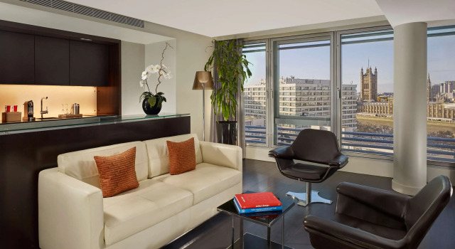Двухместный люкс c 1 комнатой Park Plaza London Westminster Bridge