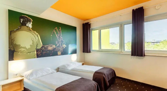 Трёхместный номер B&B Hotel Duisburg Hbf-Süd