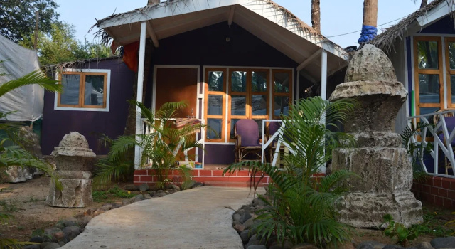 Семейный коттедж с 2 комнатами с видом на сад Sea Shades Palolem Resort