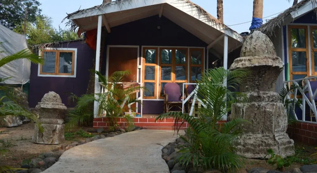 Семейный коттедж с 2 комнатами с видом на сад Sea Shades Palolem Resort