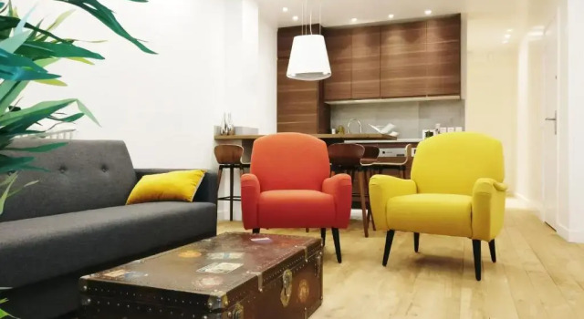 Montmartre - 3 Bedrooms apartment - 6 Guests - AC, Забронировать Апартаменты/квартира Апартаменты Парижа, рядом с Театр Казино-де-Пари, Апартаменты/квартира