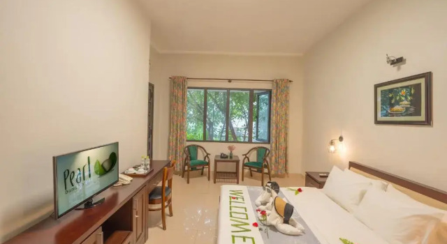 Апартаменты с видом на сад Danapearl Riverside Condotel