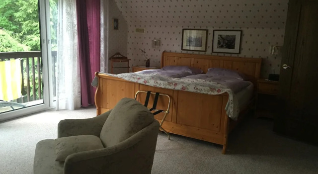 Двухместный люкс с видом на сад Chalet Rosemarie