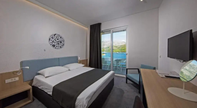 Двухместный номер Premium с балконом и с видом на море Hotel Osmine