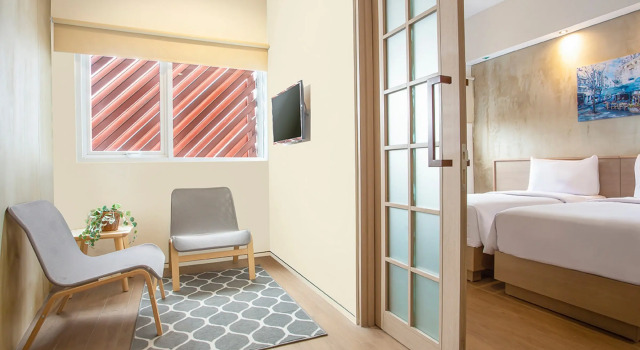Standard Twin room Swiss-Belexpress Cilegon