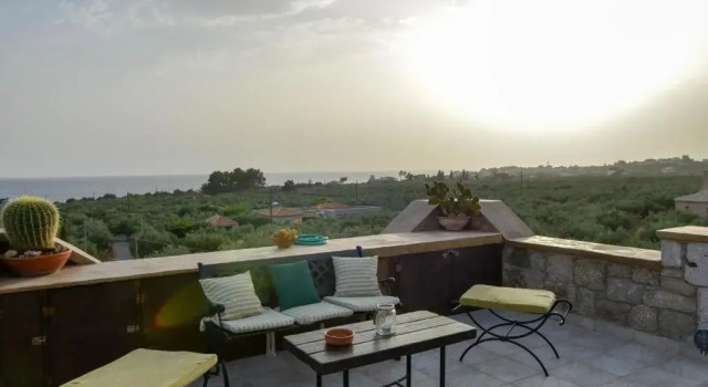 Коттедж c 1 комнатой Casa in Pietra Vista Mare