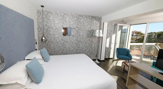 Двухместный номер Superior с балконом и с видом на море Hôtel l'Onda