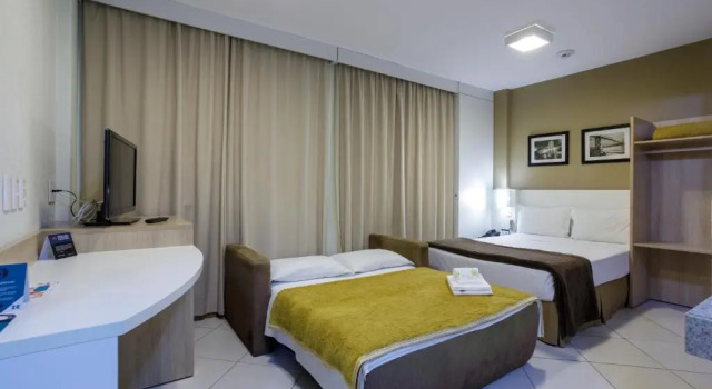 Disability Access Double room Slaviero Executive Florianópolis