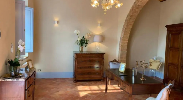 Люкс с видом на сад Cordella In Valdorcia Truffle and Olive Oil Resort