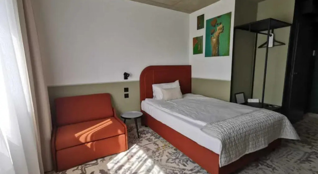 Одноместный номер Arche Hotel Wrocław Airport