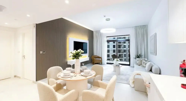 Luxury & Comfort 1B at Al Jadeel 2 Jumeirah Living, Забронировать Апартаменты/квартира Джумейра , рядом с Jumeirah Marine Transport Station