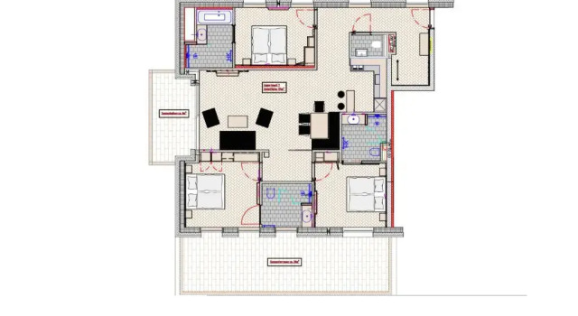 Апартаменты с 3 комнатами PoSt Boutique Apartments