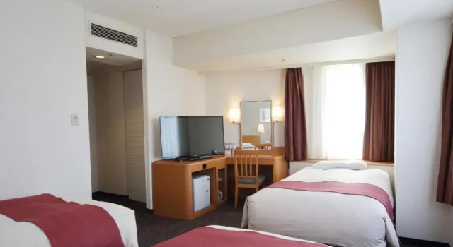 Трёхместный номер Tokyo Bay Ariake Washington Hotel