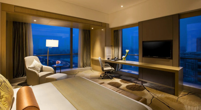 Номер Standard с видом на реку Crowne Plaza Fuzhou Riverside by IHG