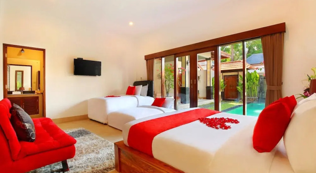 Вилла с 3 комнатами De Liza Villa Seminyak Beachside By Bali Asia Villa