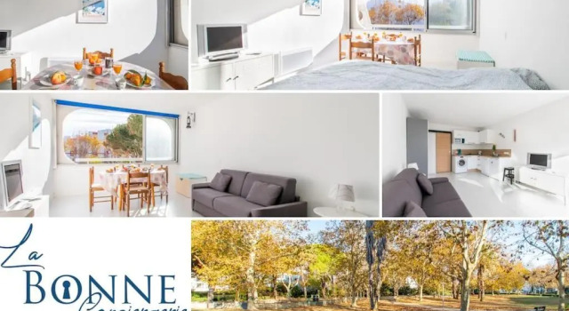 Les Marines de Haute Plage*Lumineux*Parking (Adults Only), Забронировать Отель Отели Камарг с парковкой, Парковка