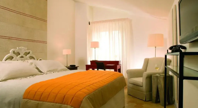 Двухместный номер Deluxe с балконом Relais & Chateaux Palazzo Seneca