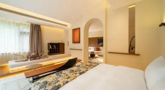 Люкс Luxury с видом на окрестности Yixi Shanfang Homestay (Yuxian Shuimo Tingxi Scenic Area)
