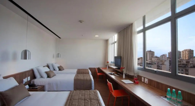 Трёхместный номер Standard H Niteroi Hotel