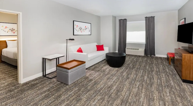 Люкс c 1 комнатой Hawthorn Extended Stay by Wyndham Oklahoma City Airport