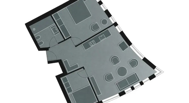 Апартаменты с 2 комнатами Bettstadt Apartments