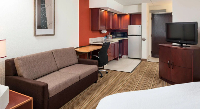 Двухместный люкс Deluxe Residence Inn Minneapolis Edina